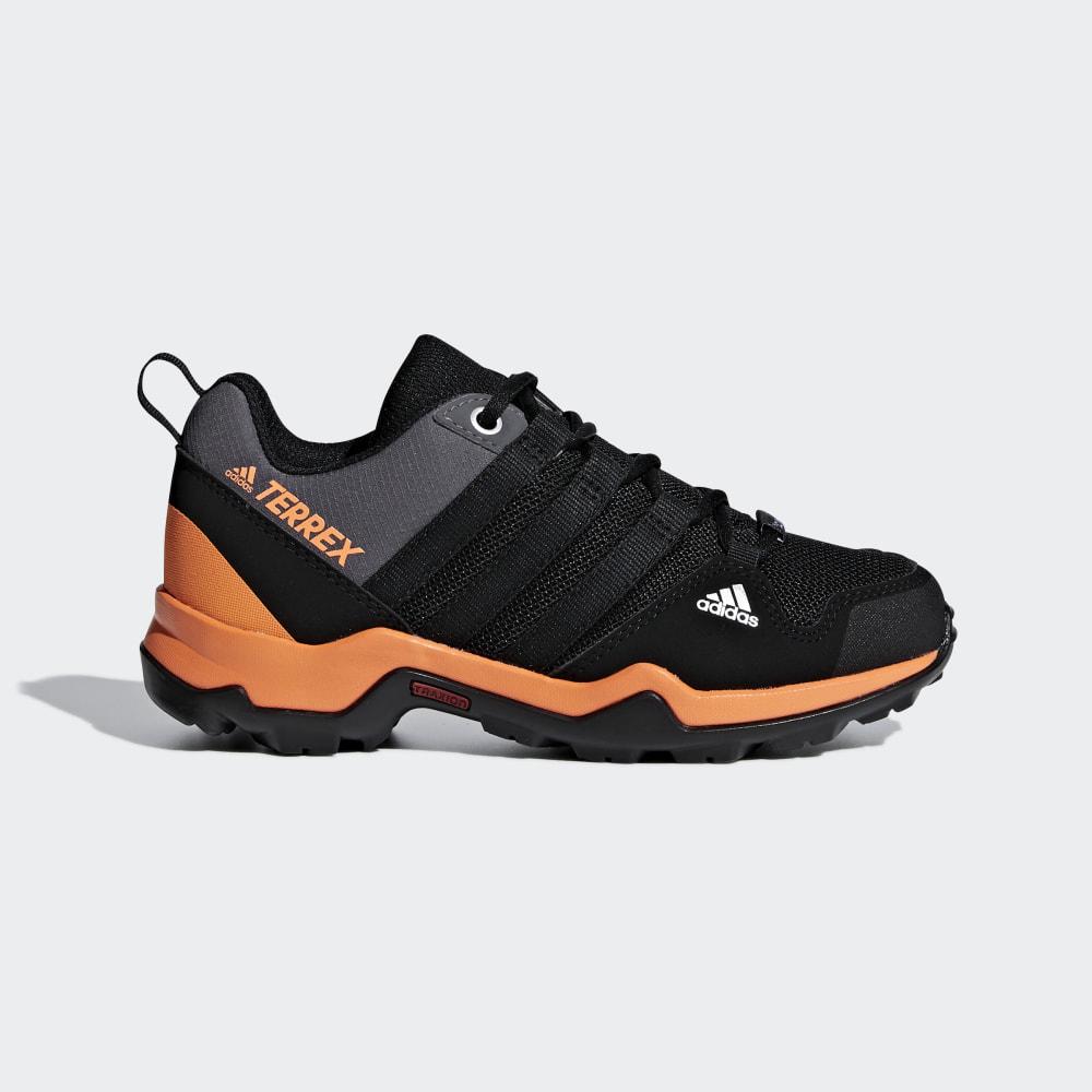 Adidas Boys' Terrex AX2R Rain.RDY Hiking Shoes Black/Orange Ireland AC7984